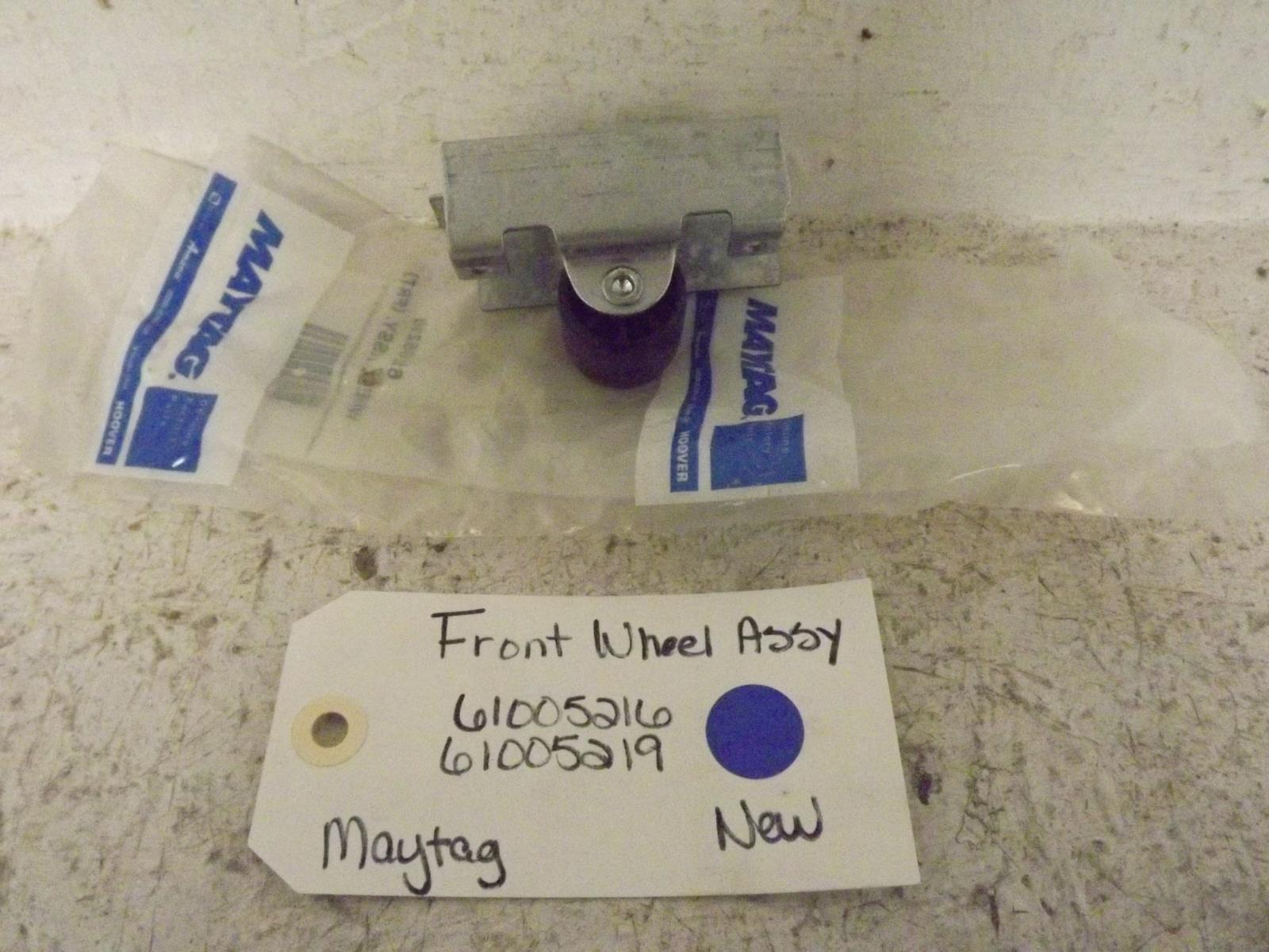 Maytag Refrigerator 61005216 61005219 Front Wheel Assy New Maytag Refrigerator 61005216 61005219 Front Wheel Assy New